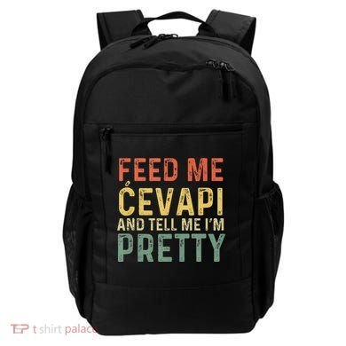 Feed Me Cevapi Funny Balkan Food Backpack