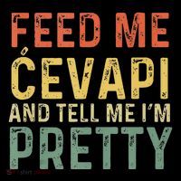 Feed Me Cevapi Funny Balkan Food Backpack thumb 2
