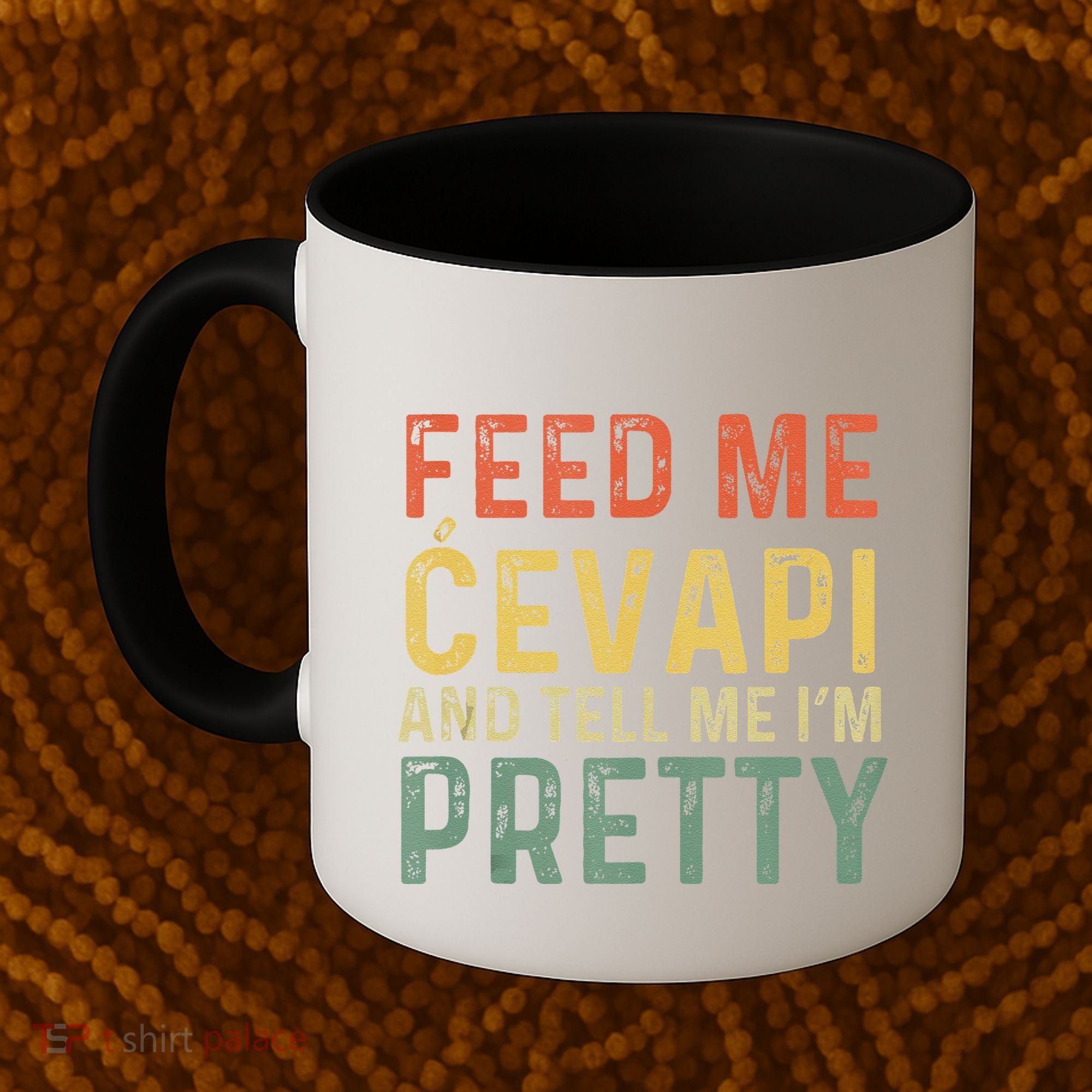 Feed Me Cevapi Funny Balkan Food Coffee Mug