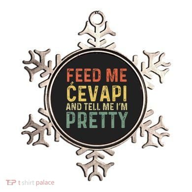 Feed Me Cevapi Funny Balkan Food Ornament