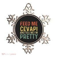 Feed Me Cevapi Funny Balkan Food Ornament thumb 0