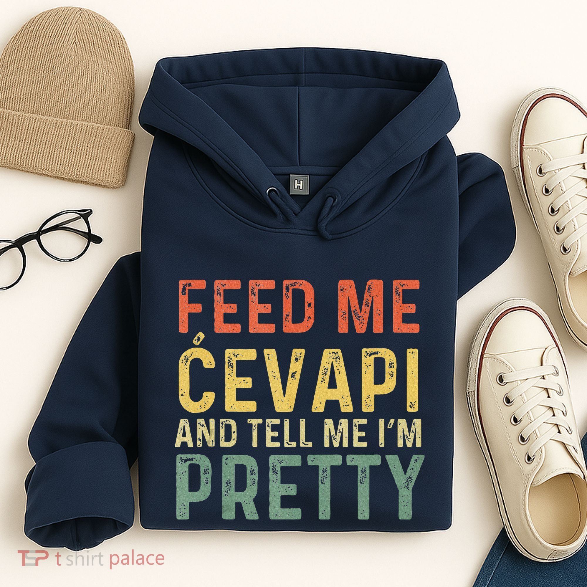Feed Me Cevapi Funny Balkan Food Hoodie