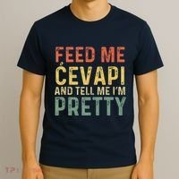 Feed Me Cevapi Funny Balkan Food T-Shirt thumb 3