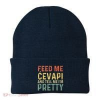 Feed Me Cevapi Funny Balkan Food Beanie thumb 0