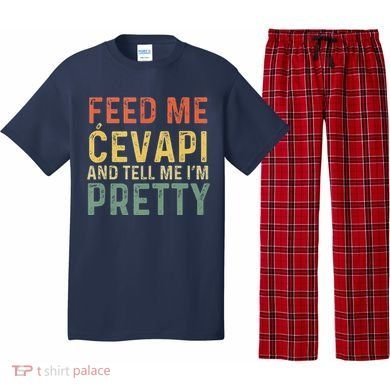 Feed Me Cevapi Funny Balkan Food Pajama Set