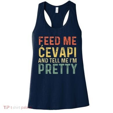 Feed Me Cevapi Funny Balkan Food Women's Tank Top
