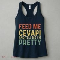Feed Me Cevapi Funny Balkan Food Women's Tank Top thumb 3