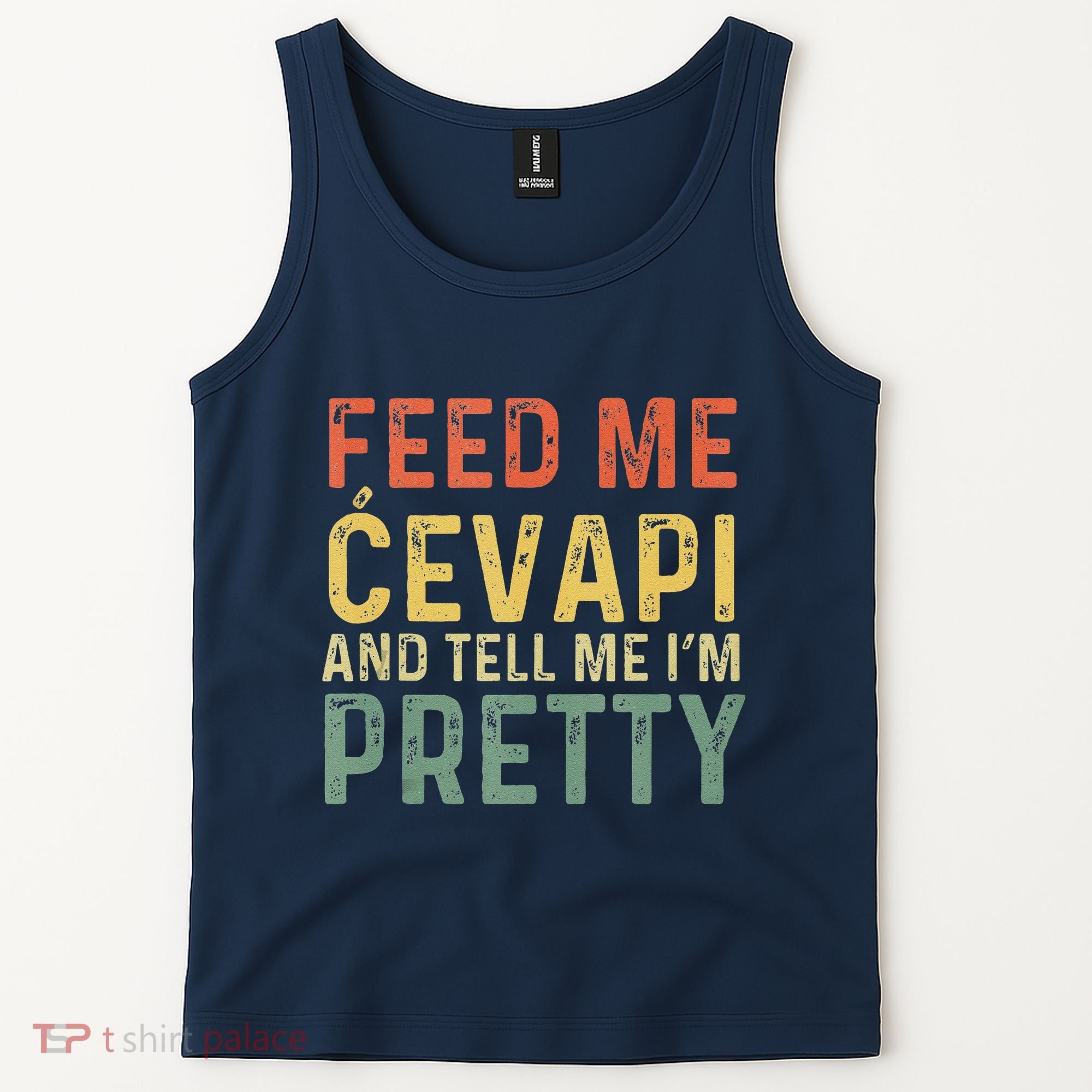Feed Me Cevapi Funny Balkan Food Tank Top