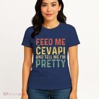 Feed Me Cevapi Funny Balkan Food Women's T-Shirt thumb 4