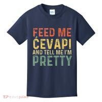 Feed Me Cevapi Funny Balkan Food Kids T-Shirt thumb 0