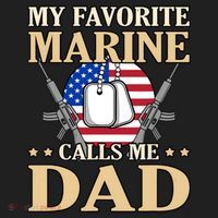 Favorite Marine Calls Me Dad Father’s Day Father Graphic Tumbler thumb 3