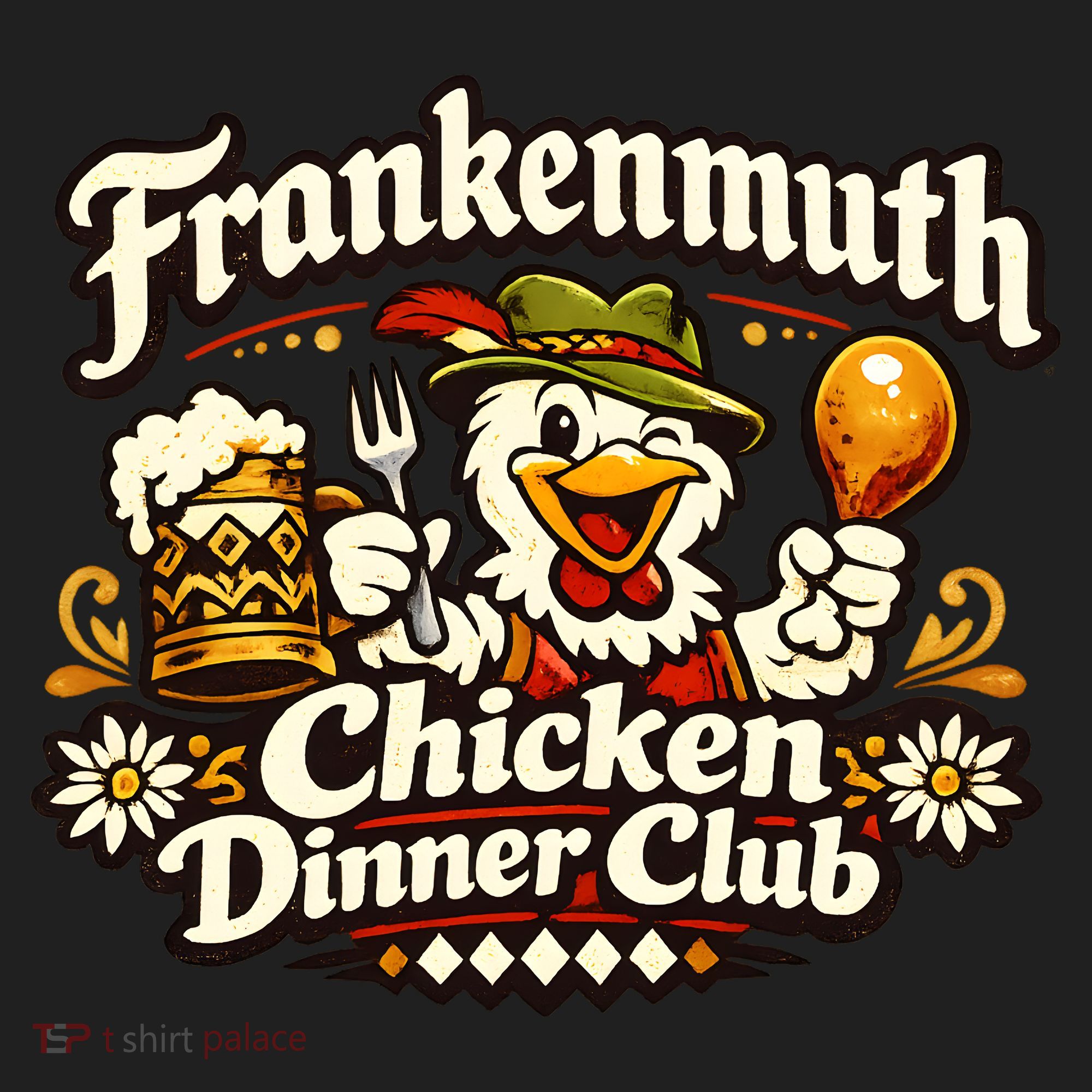 Frankenmuth Michigan Chicken Dinner Club Women's Sweatshirt