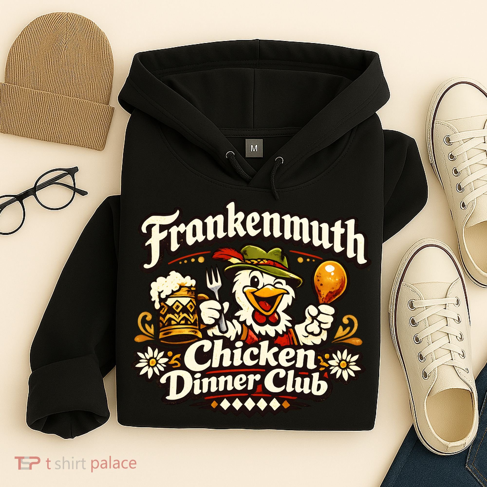 Frankenmuth Michigan Chicken Dinner Club Hoodie