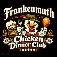 Frankenmuth Michigan Chicken Dinner Club Women's Hoodie thumb 2