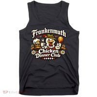 Frankenmuth Michigan Chicken Dinner Club Tank Top thumb 0