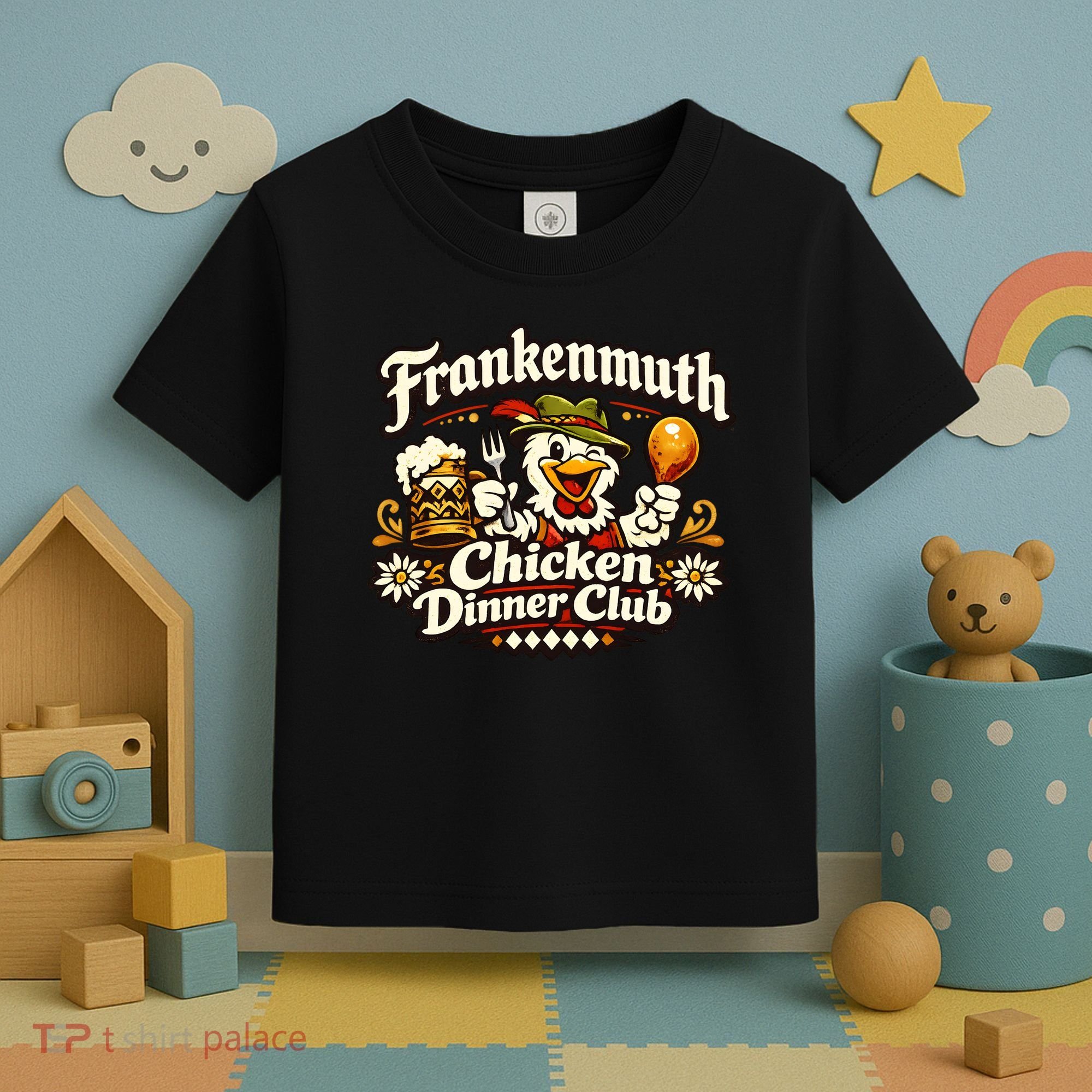 Frankenmuth Michigan Chicken Dinner Club Toddler T-Shirt