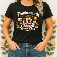 Frankenmuth Michigan Chicken Dinner Club Women's T-Shirt thumb 2