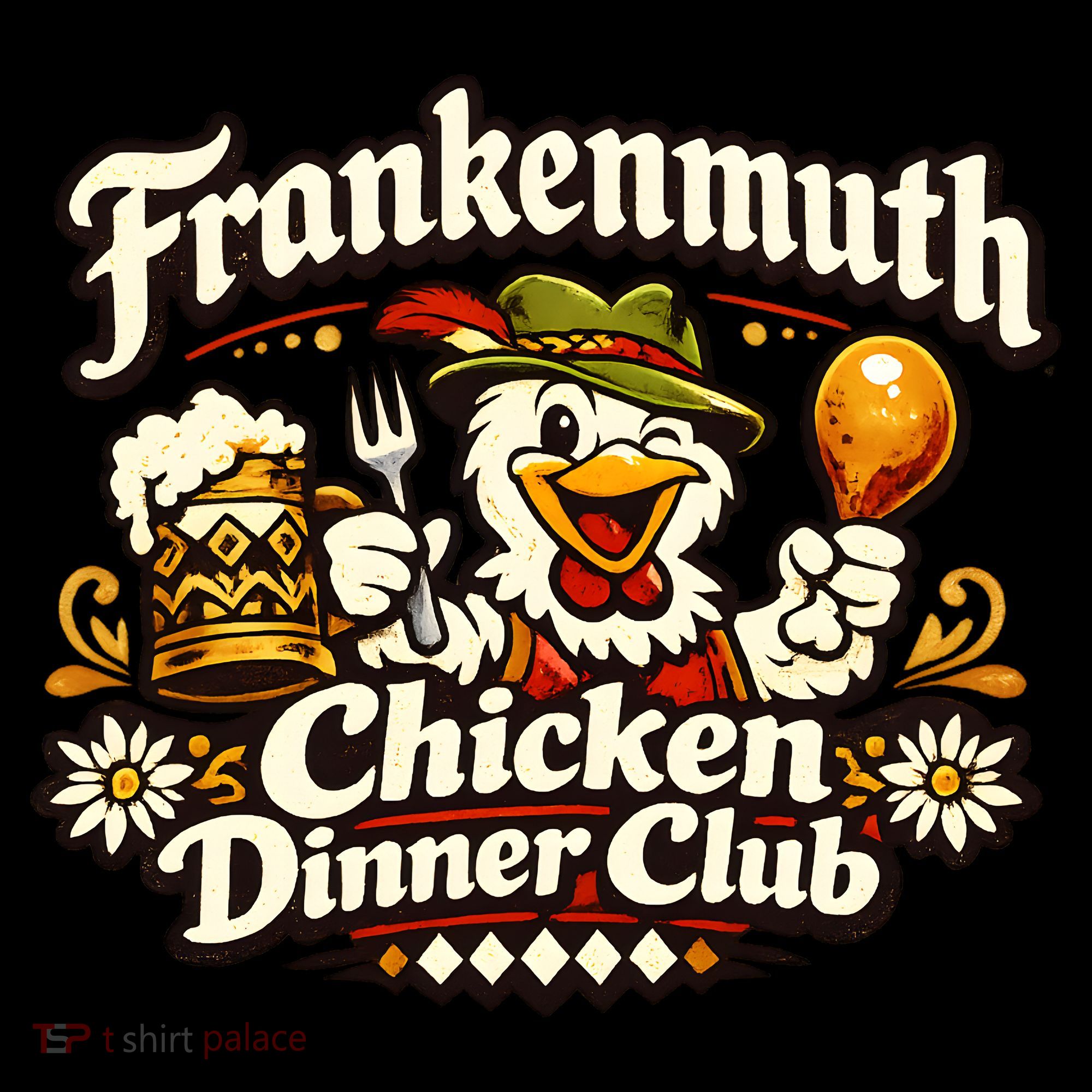 Frankenmuth Michigan Chicken Dinner Club Tote Bag