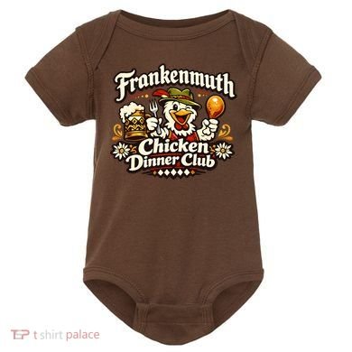 Frankenmuth Michigan Chicken Dinner Club Baby Bodysuit