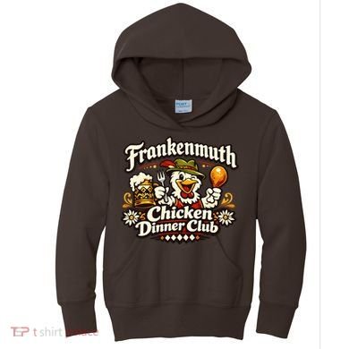 Frankenmuth Michigan Chicken Dinner Club Kids Hoodie