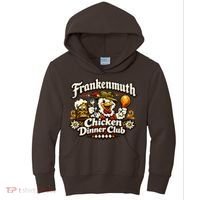 Frankenmuth Michigan Chicken Dinner Club Kids Hoodie thumb 0