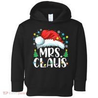 Funny Mrs Claus Santa Christmas Matching Couple Pajama Gift Toddler Hoodie thumb 0