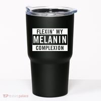 Flexin My Complexion Tumbler thumb 0