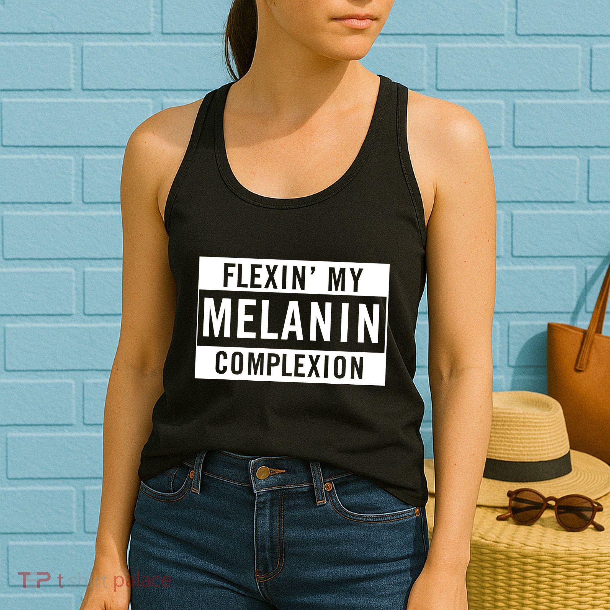 Flexin My Complexion Women's Tank Top