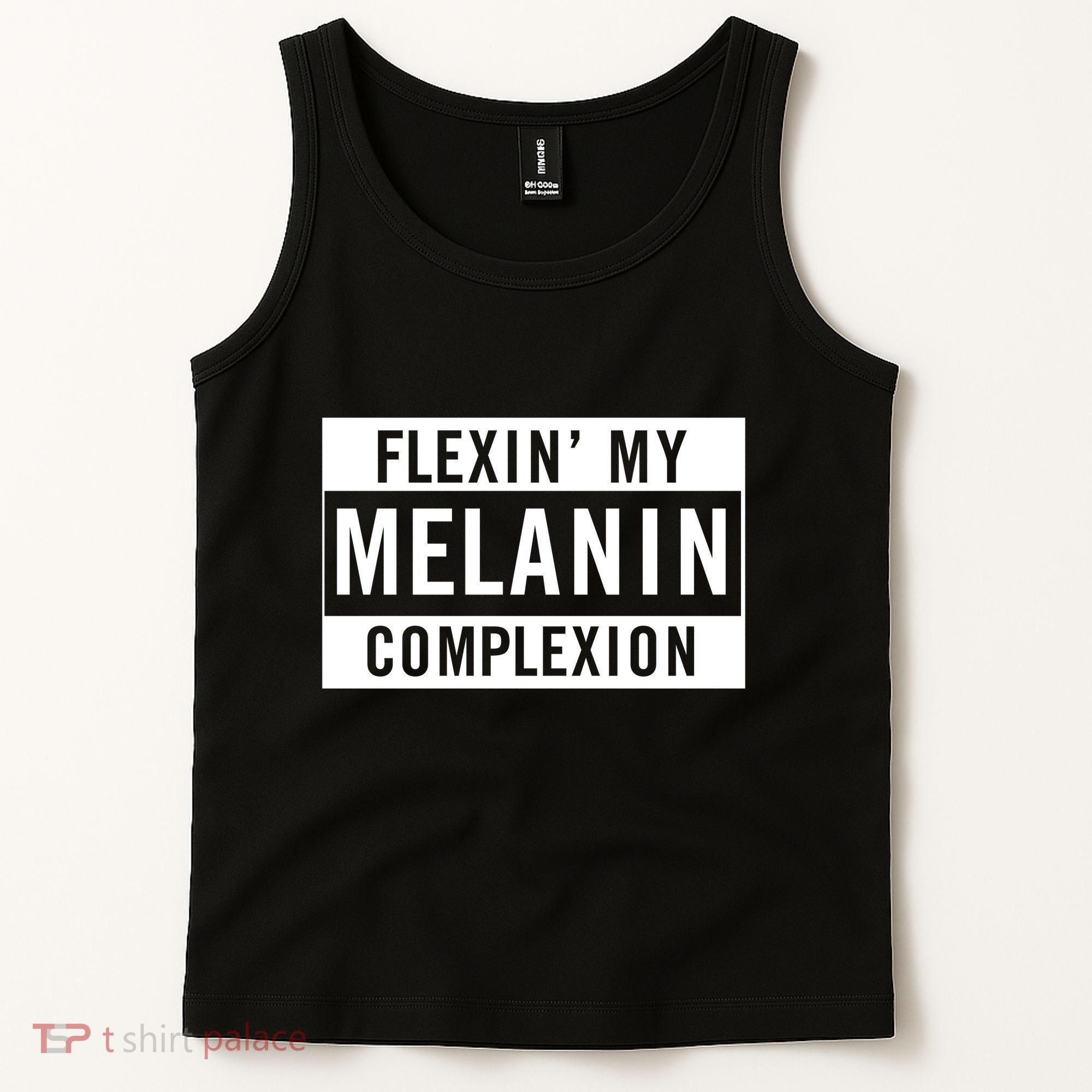 Flexin My Complexion Tank Top