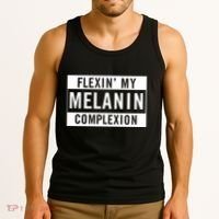 Flexin My Complexion Tank Top thumb 3