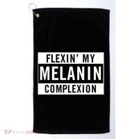Flexin My Complexion Golf Towel thumb 0