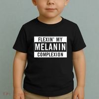 Flexin My Complexion Toddler T-Shirt thumb 2