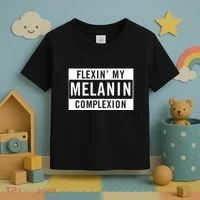 Flexin My Complexion Toddler T-Shirt thumb 3