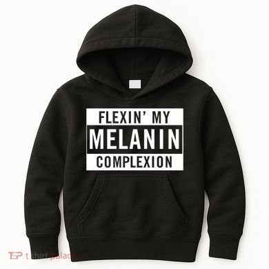 Flexin My Complexion Kids Hoodie