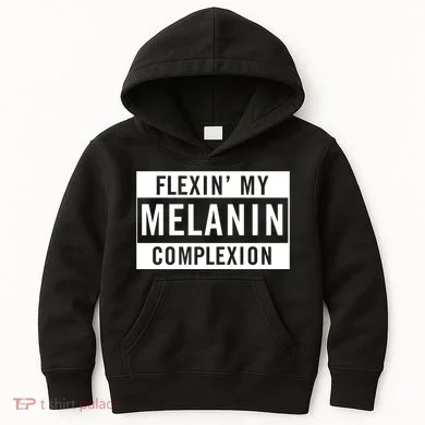 Flexin My Complexion Kids Hoodie