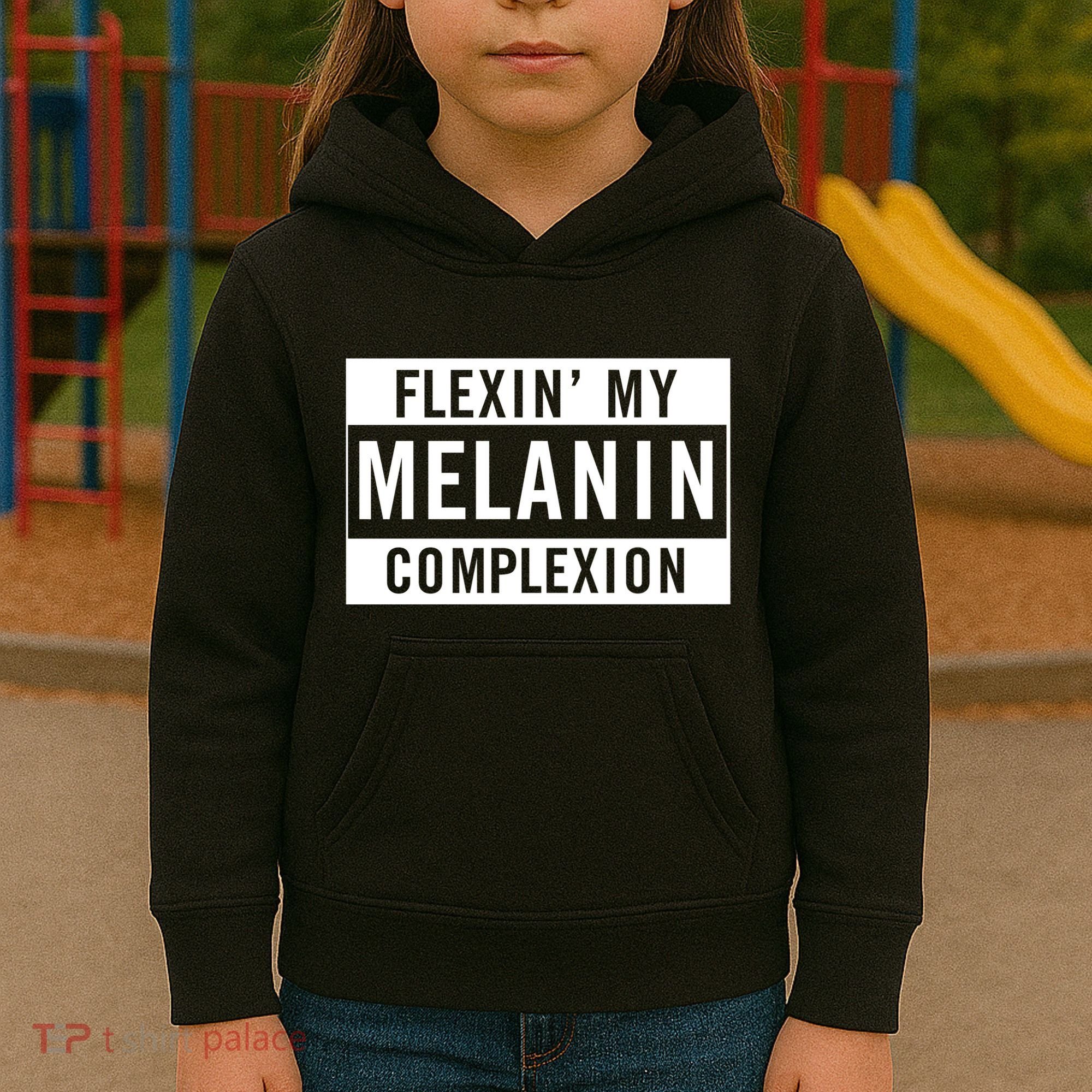 Flexin My Complexion Kids Hoodie
