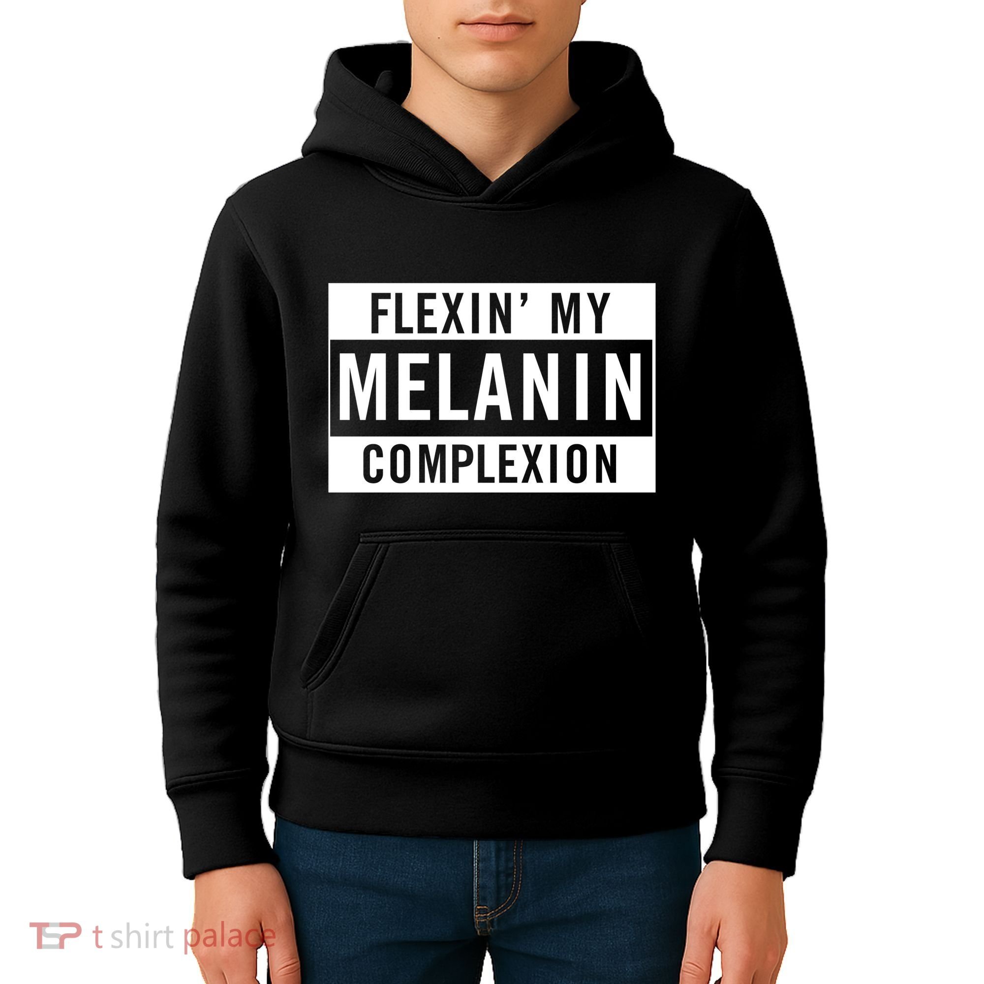 Flexin My Complexion Kids Hoodie