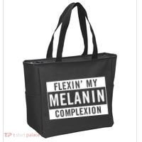 Flexin My Complexion Tote Bag thumb 2