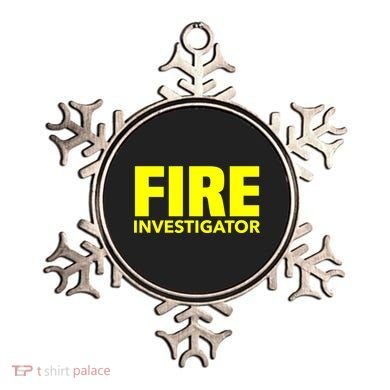 Fire Marshal Commissioner Firefighters Investigators Duty Gift Ornament