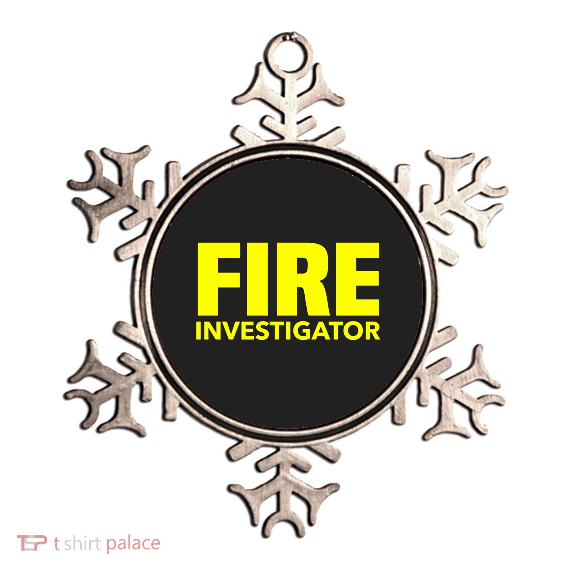 Fire Marshal Commissioner Firefighters Investigators Duty Gift Ornament