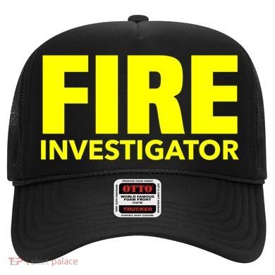 Fire Marshal Commissioner Firefighters Investigators Duty Gift Hat