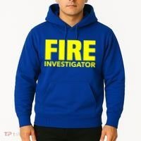 Fire Marshal Commissioner Firefighters Investigators Duty Gift Hoodie thumb 2