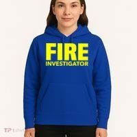 Fire Marshal Commissioner Firefighters Investigators Duty Gift Hoodie thumb 5