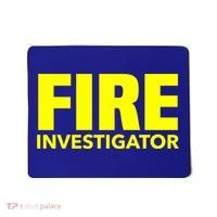 Fire Marshal Commissioner Firefighters Investigators Duty Gift Mousepad thumb 0