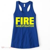 Fire Marshal Commissioner Firefighters Investigators Duty Gift Women's Tank Top thumb 0