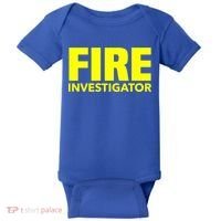 Fire Marshal Commissioner Firefighters Investigators Duty Gift Baby Bodysuit thumb 0