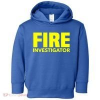 Fire Marshal Commissioner Firefighters Investigators Duty Gift Toddler Hoodie thumb 0
