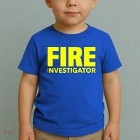 Fire Marshal Commissioner Firefighters Investigators Duty Gift Toddler T-Shirt thumb 2