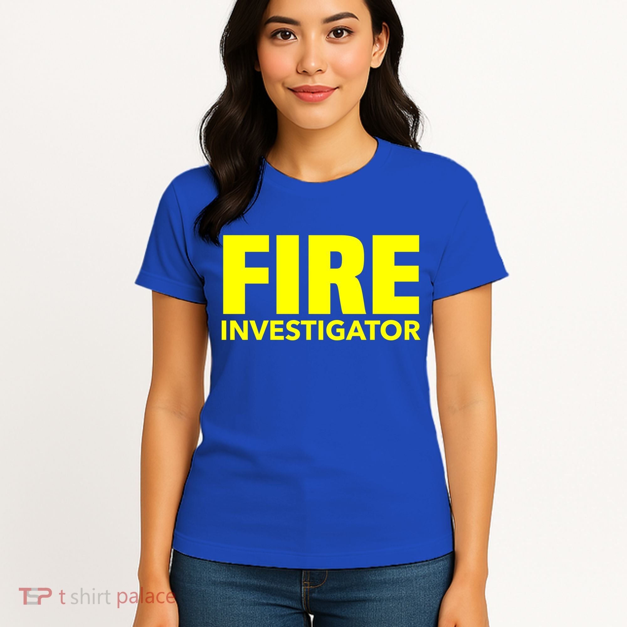 Fire Marshal Commissioner Firefighters Investigators Duty Gift Women's T-Shirt