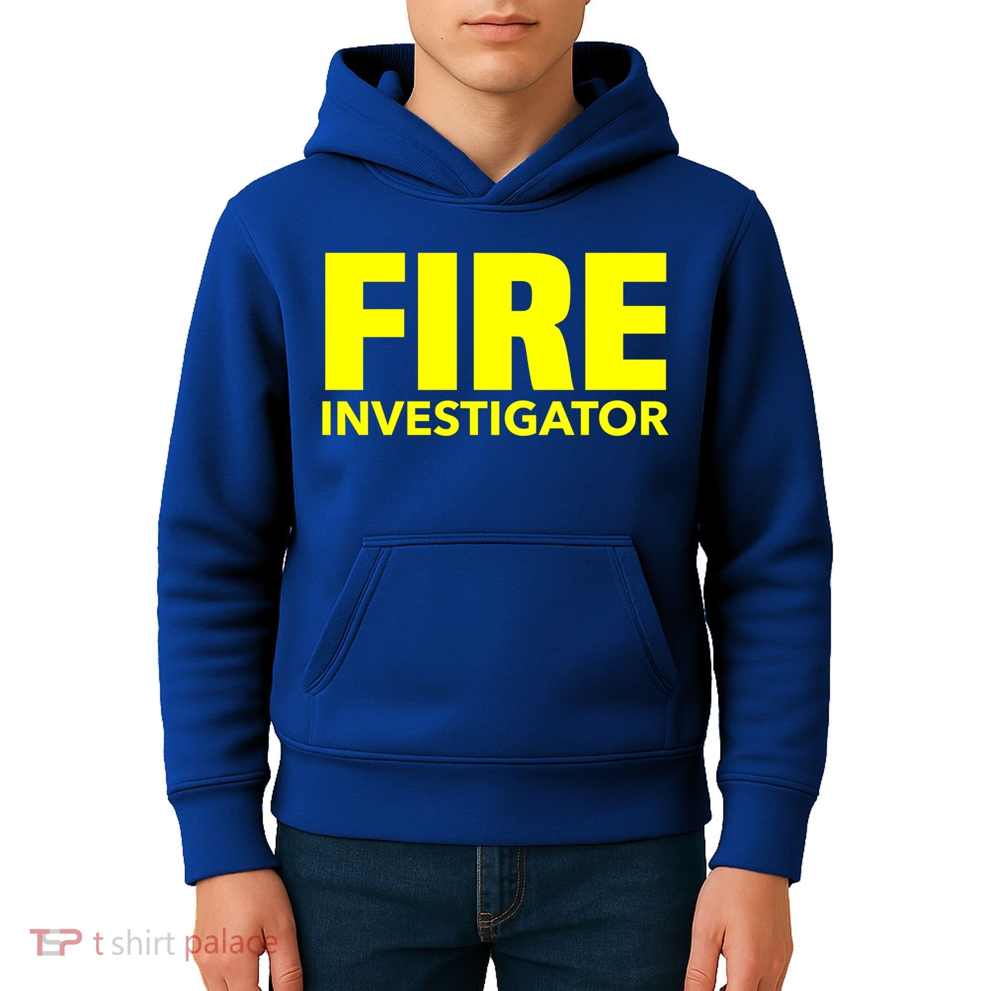 Fire Marshal Commissioner Firefighters Investigators Duty Gift Kids Hoodie